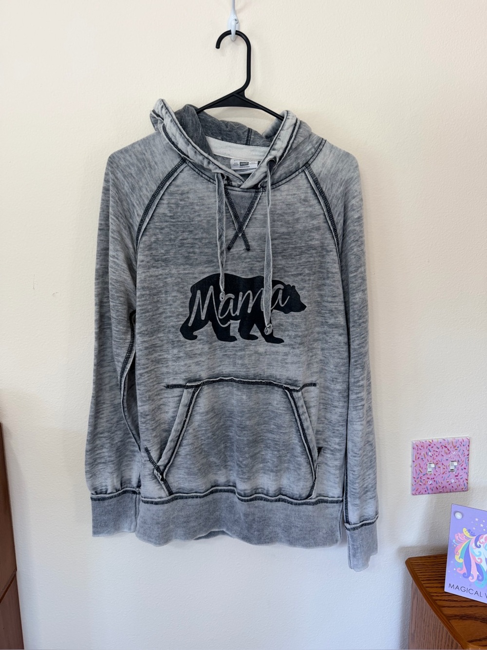“ Mama Bear” Vintage apparel hoodie size small